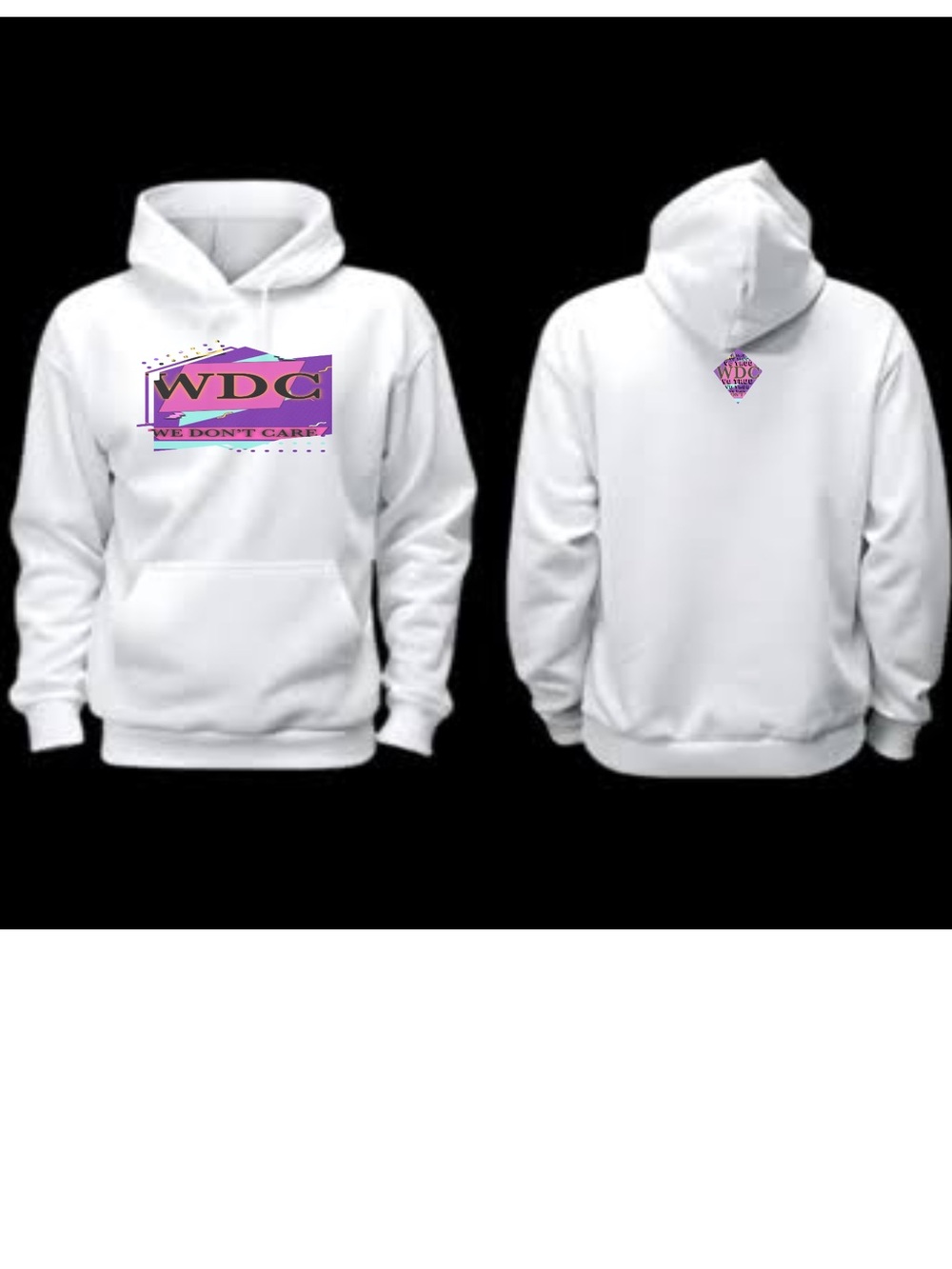 White W.D.C Hoodie